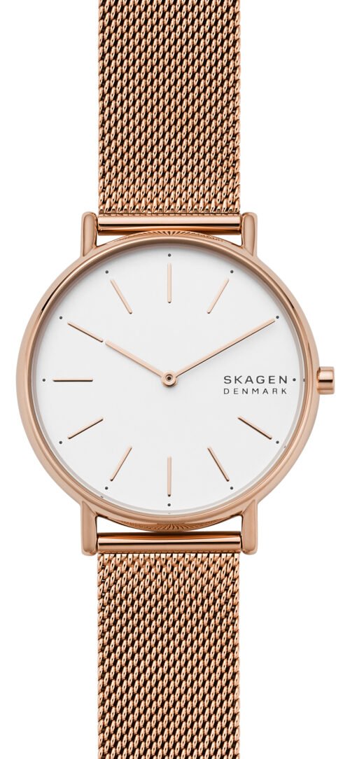 Relógio rosê analógico Skagen