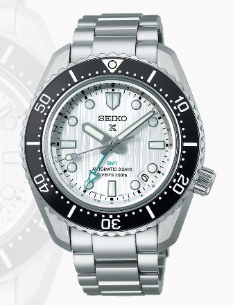 Relógio masculino automático Seiko GMT Arctic Ocean