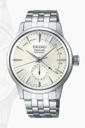 Relógio aço masculino automático Seiko Presage