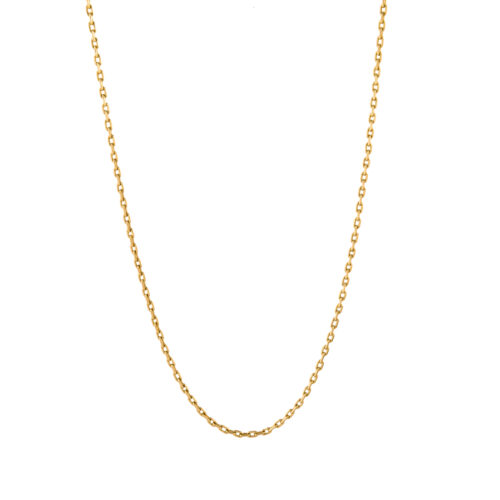 Cordão Ouro Amarelo Cartier Maciça 60 CM