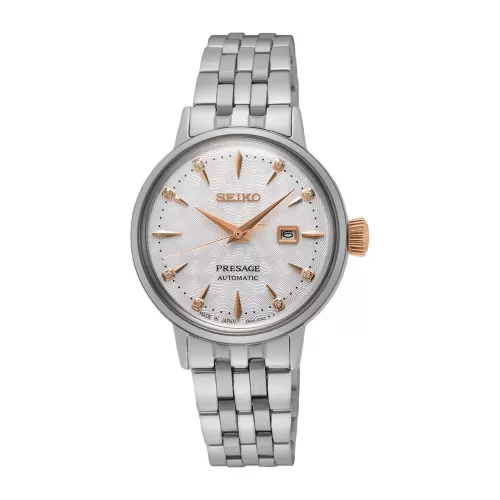 Relógio Aço Feminino Automático Seiko