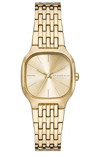 Relógio Dourado Feminino Analógico Skagen