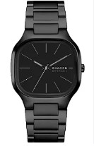 Relógio Aço Preto Feminino Analógico Skagen