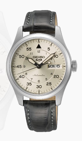Relógio Couro Masculino Automático Seiko