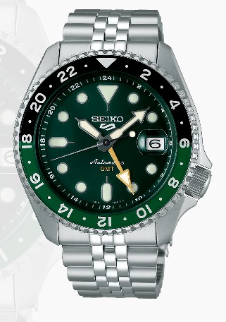 Relógio Aço Masculino Automático Seiko 5 Sports