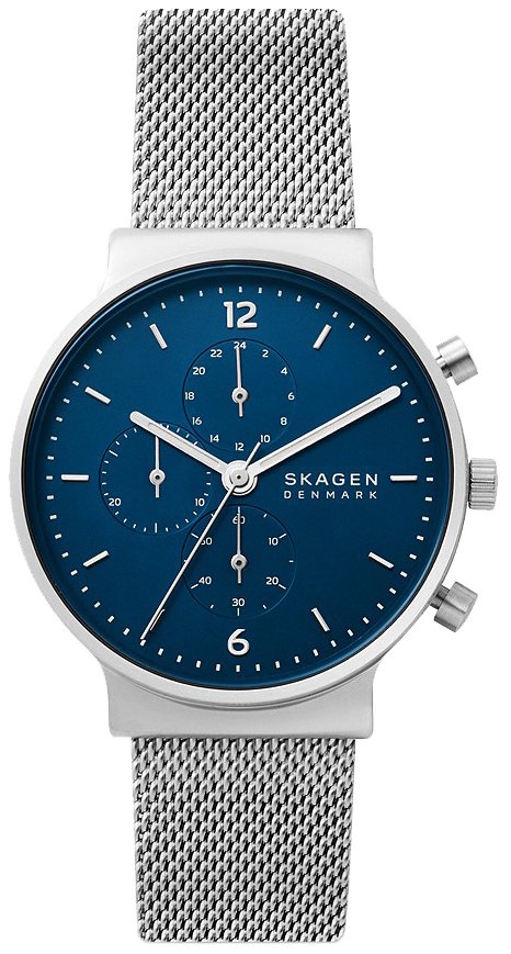 Relógio aço analógico Skagen 